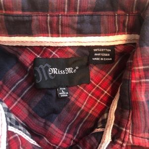 Miss Me Oversized Flannel